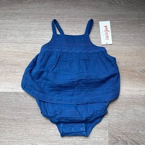 BNWT Cat & Jack 6-9 mon onesie dress